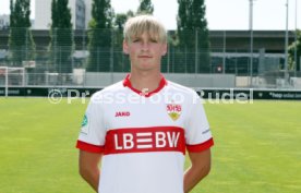 12.08.24 U19 VfB Stuttgart Fototermin Saison 2024/2025