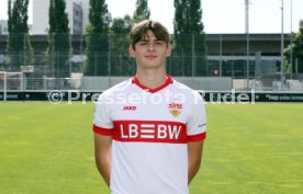 12.08.24 U19 VfB Stuttgart Fototermin Saison 2024/2025