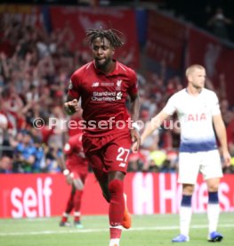 UEFA Champions League Finale 2019 Tottenham Hotspurs - FC Liverpool